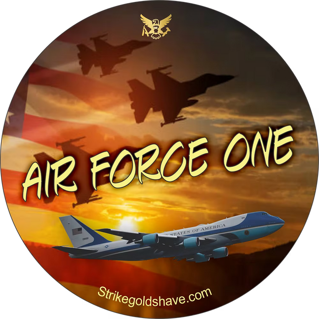 Strike Gold Shave Air Force One Shave Soap 5oz