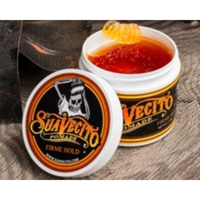 Suavecito - Firme Hold Pomade - Strong Hold - High Shine - 4oz