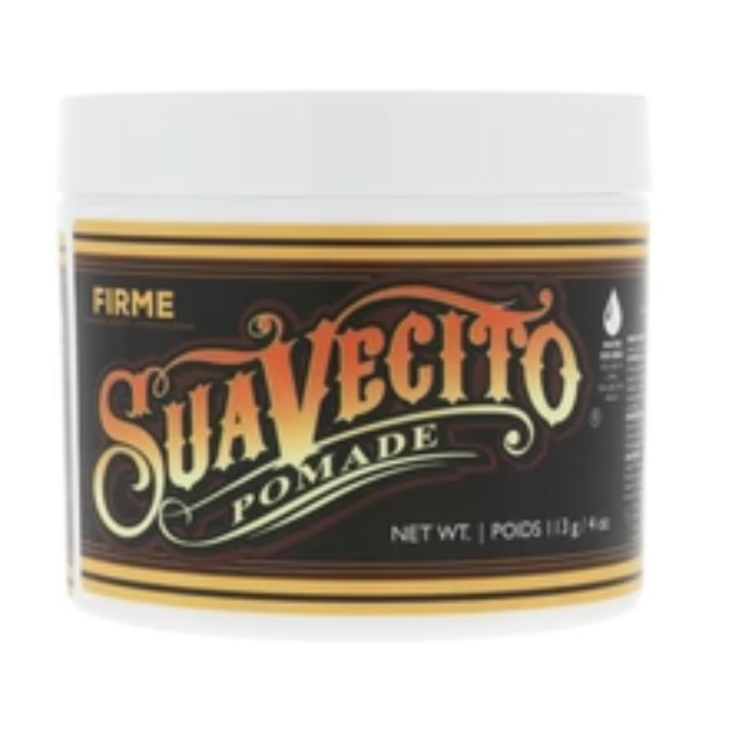 Suavecito - Firme Hold Pomade - Strong Hold - High Shine - 4oz