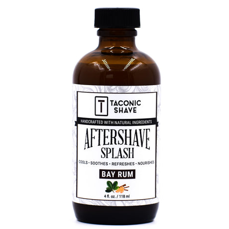 Taconic Bay Rum Botanical Aftershave Splash 4oz
