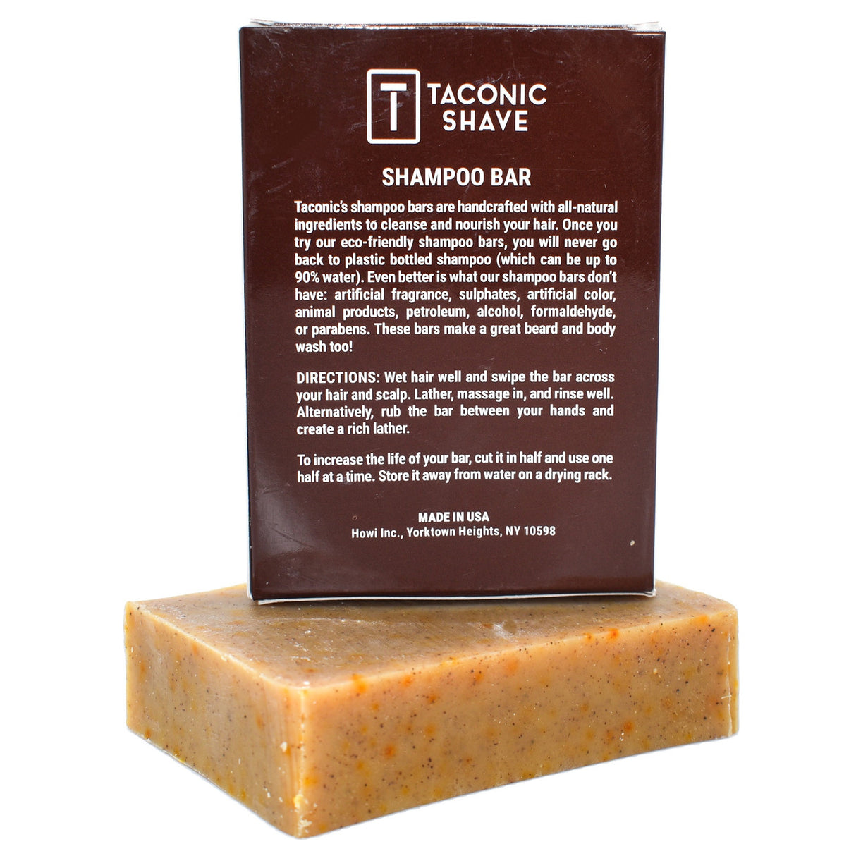 Taconic Bay Rum Shampoo Bar 5oz