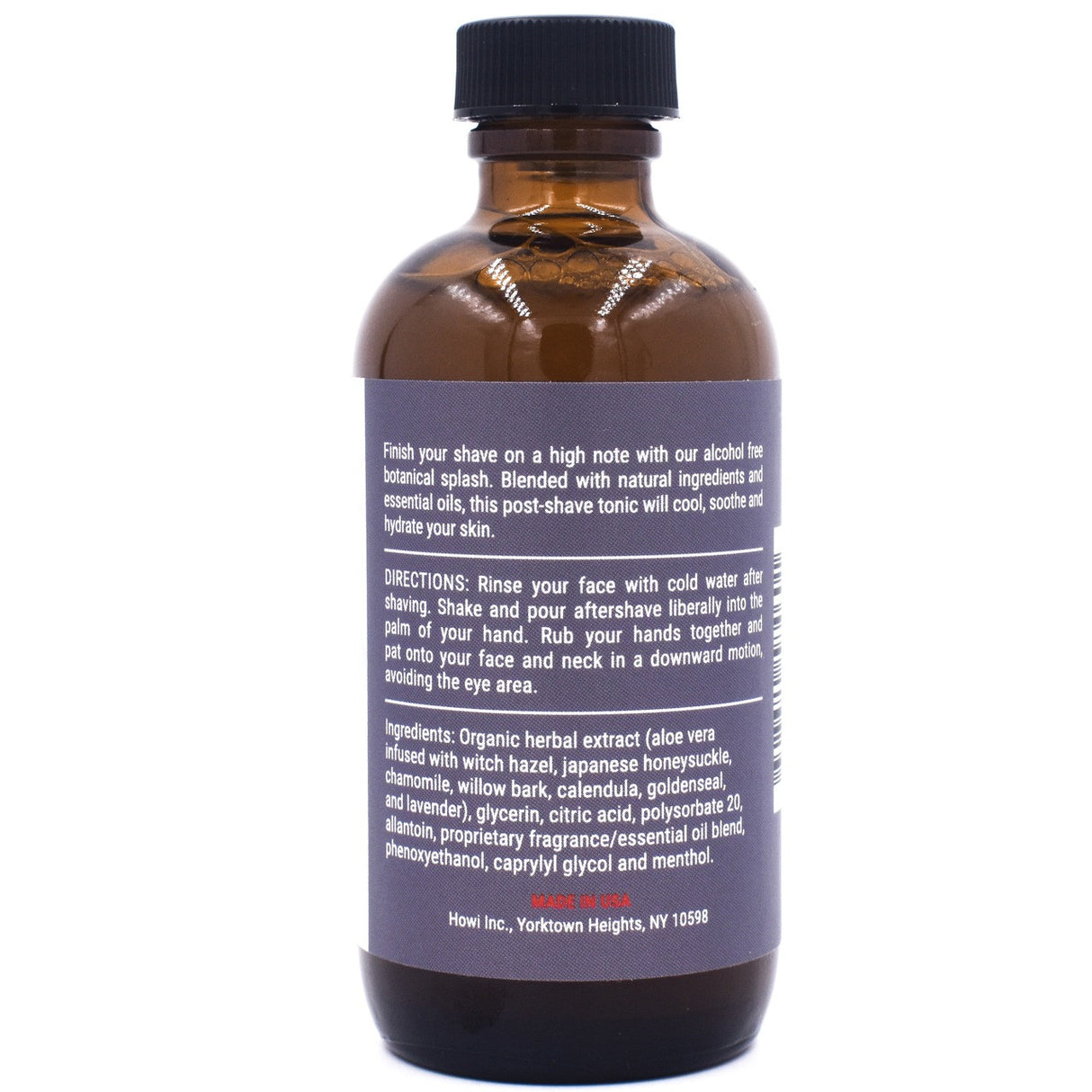 Taconic Excalibur Botanical Aftershave Splash 4oz