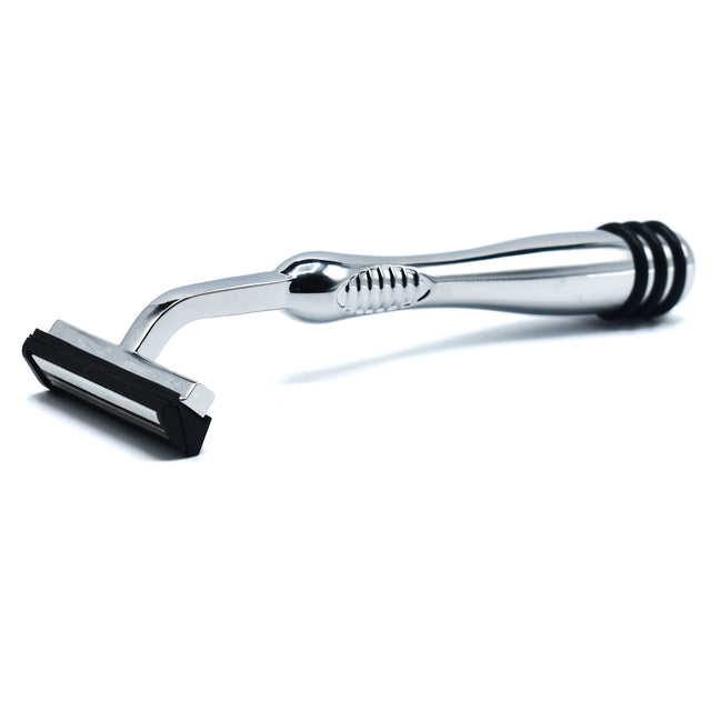 Taconic Shave Heavyweight Chrome Twin Trac 2 Compatible Razor