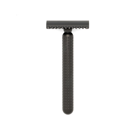 Tatara Masamune Stainless Steel Open Comb Double Edge Safety Razor Dark