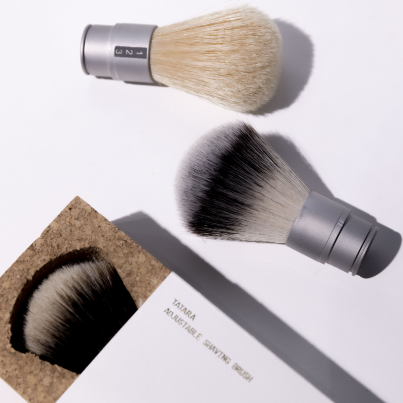 Tatara Muramasa Adjustable Shave Brush Finest Badger | The Razor Company
