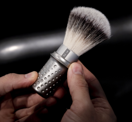 Tatara Muramasa Adjustable Shave Brush Synthetic Matte Handle