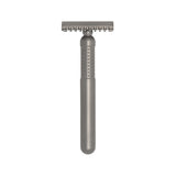 Tatara Titanium Masamune Nodachi Open Comb Double Edge Safety Razor Matte