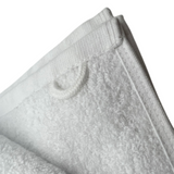 Tatara White Shaving Towel Pure Cotton