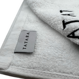 Tatara White Shaving Towel Pure Cotton
