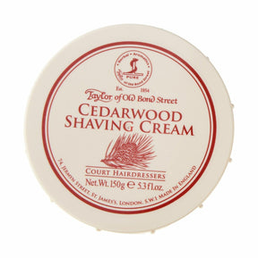 Taylor of Old Bond Street Cedarwood Shaving Cream Bowl 5.3oz