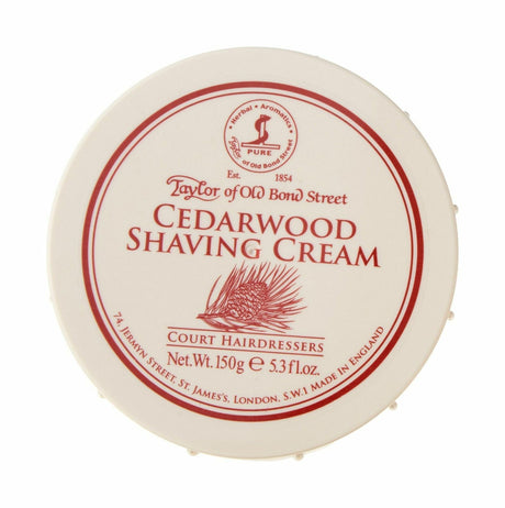 Taylor of Old Bond Street Cedarwood Shaving Cream Bowl 5.3oz