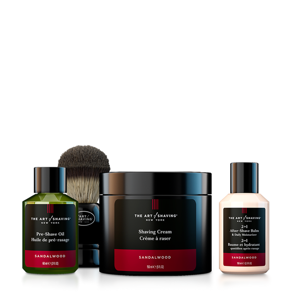 The Art of Shaving Sandalwood Full Size Kit | 4 Elements of The