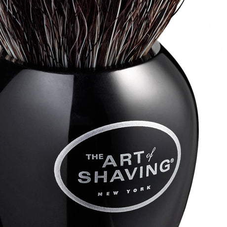 The Art of Shaving Synthetic Pure Black Shaving Brush