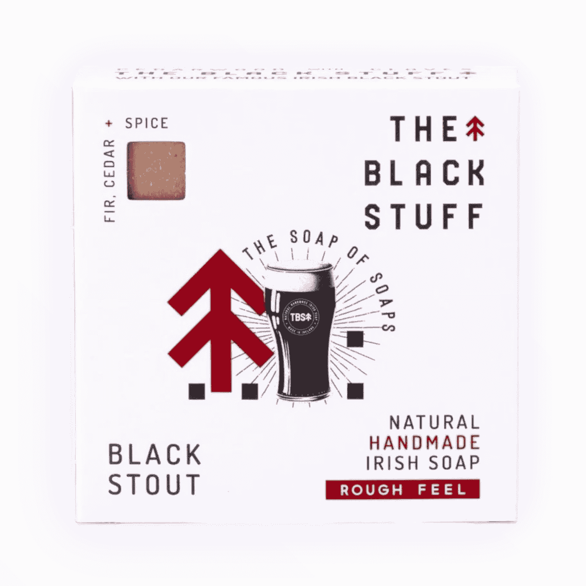 The Black Stuff Black Stout Bar Soap 5oz