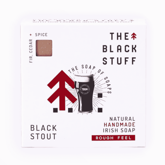 The Black Stuff Black Stout Bar Soap 5oz