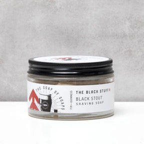 The Black Stuff Black Stout Shaving Soap 5.5oz.