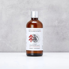 The Black Stuff Citrus Cedarwood Blast Aftershave Recovery Splash 100 ml.