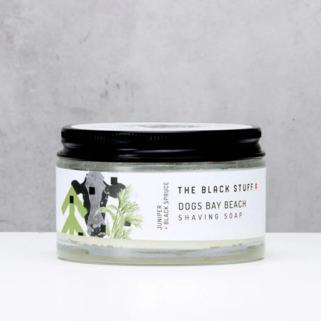 The Black Stuff Dogs Bay Beach Shaving Soap 5.5oz.