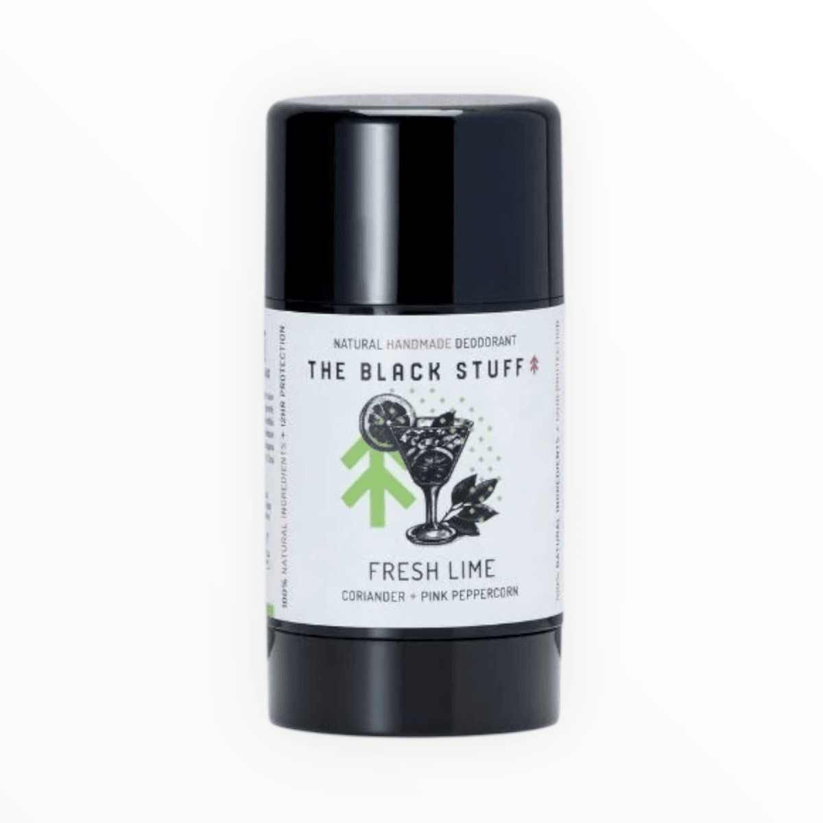 The Black Stuff  Fresh Lime Natural Deodorant 2.8oz