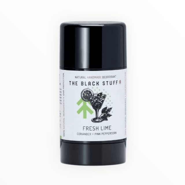 The Black Stuff  Fresh Lime Natural Deodorant 2.8oz
