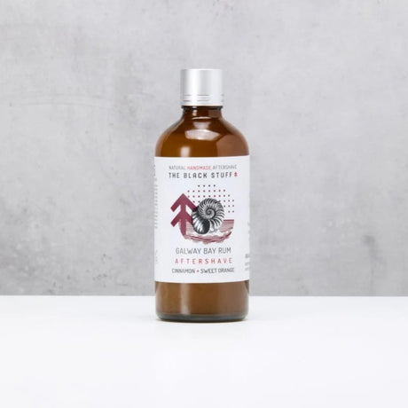 The Black Stuff Galway Bay Rum Aftershave Recovery Splash 100 ml.