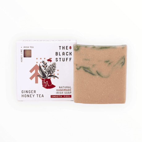 The Black Stuff Ginger Honey Tea Bar Soap 5oz