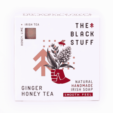 The Black Stuff Ginger Honey Tea Bar Soap 5oz