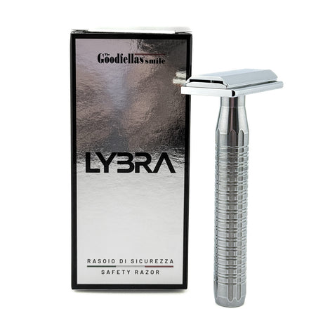GoodFellas Smile Lybra 316L Stainless Steel Safety Razor