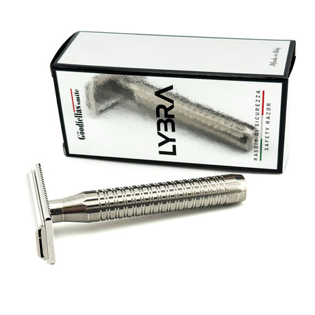 GoodFellas Smile Lybra 316L Stainless Steel Safety Razor
