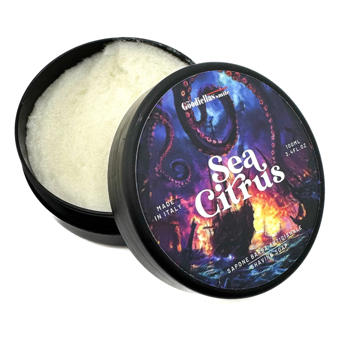 The GoodFellas Smile Sea Citrus Shaving Soap 3.4oz