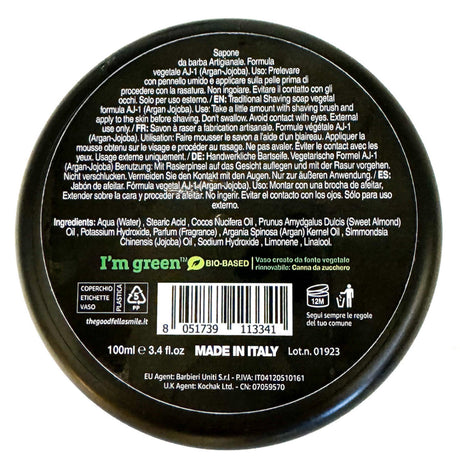 The GoodFellas Smile Solo Shaving Soap 3.4oz
