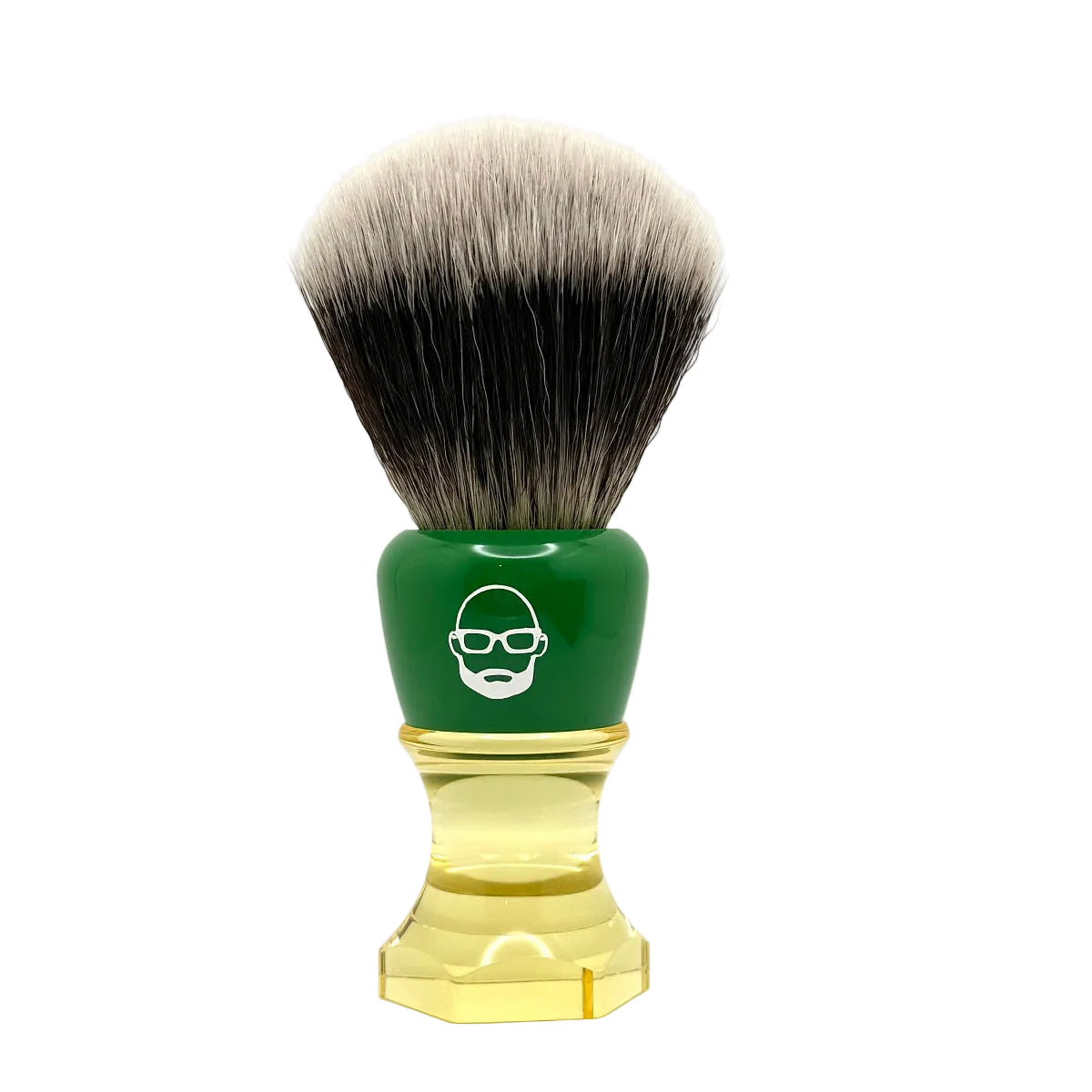 The Herald 26mm Shaving Brush Verdant Glow Resin Handle