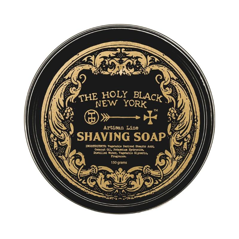The Holy Black - Artisan Line Shaving Soap - 150g