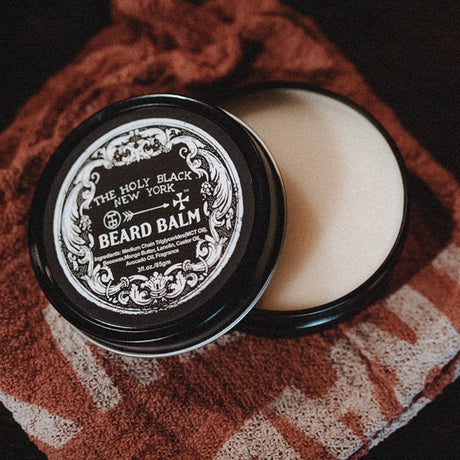 The Holy Black Gunpowder and Spice Beard Balm 3oz