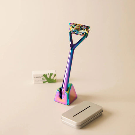 The Leaf Pivoting Head Razor KIT - Prism - 4 Piece Kit
