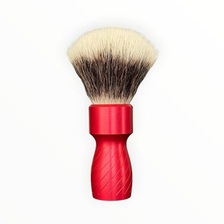TRC 26mm Viceroy Bordeaux Aluminum Red Shaving Brush