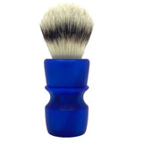 TRC - Blue No. 13 - 26mm Synthetic AK47 Bulb Knot - Resin Handle - Shaving Brush