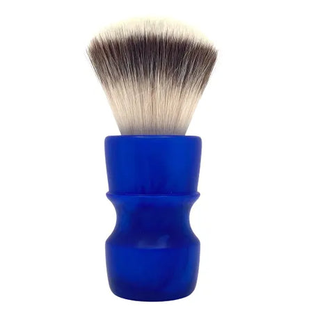 TRC - Blue No. 7 - Synthetic AK4 FAN Knot - 26mm Resin Handle - Shaving Brush