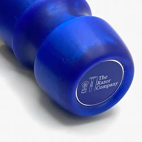 TRC - Blue No. 8 - 26mm Synthetic AK47 Bulb Knot - Resin Coin - Shaving Brush