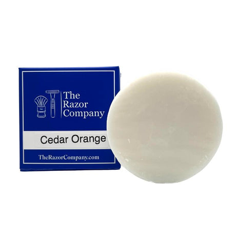 TRC - Cedar Orange - Shaving Soap Puck - 4.5oz