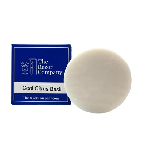 TRC - Cool Citrus Basil - Shaving Soap Puck - 4.5oz