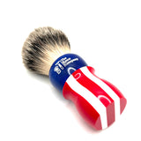 TRC Freedom Manchurian Silvertip Knot Resin Handle Shaving Brush