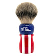 TRC Freedom Manchurian Silvertip Knot Resin Handle Shaving Brush