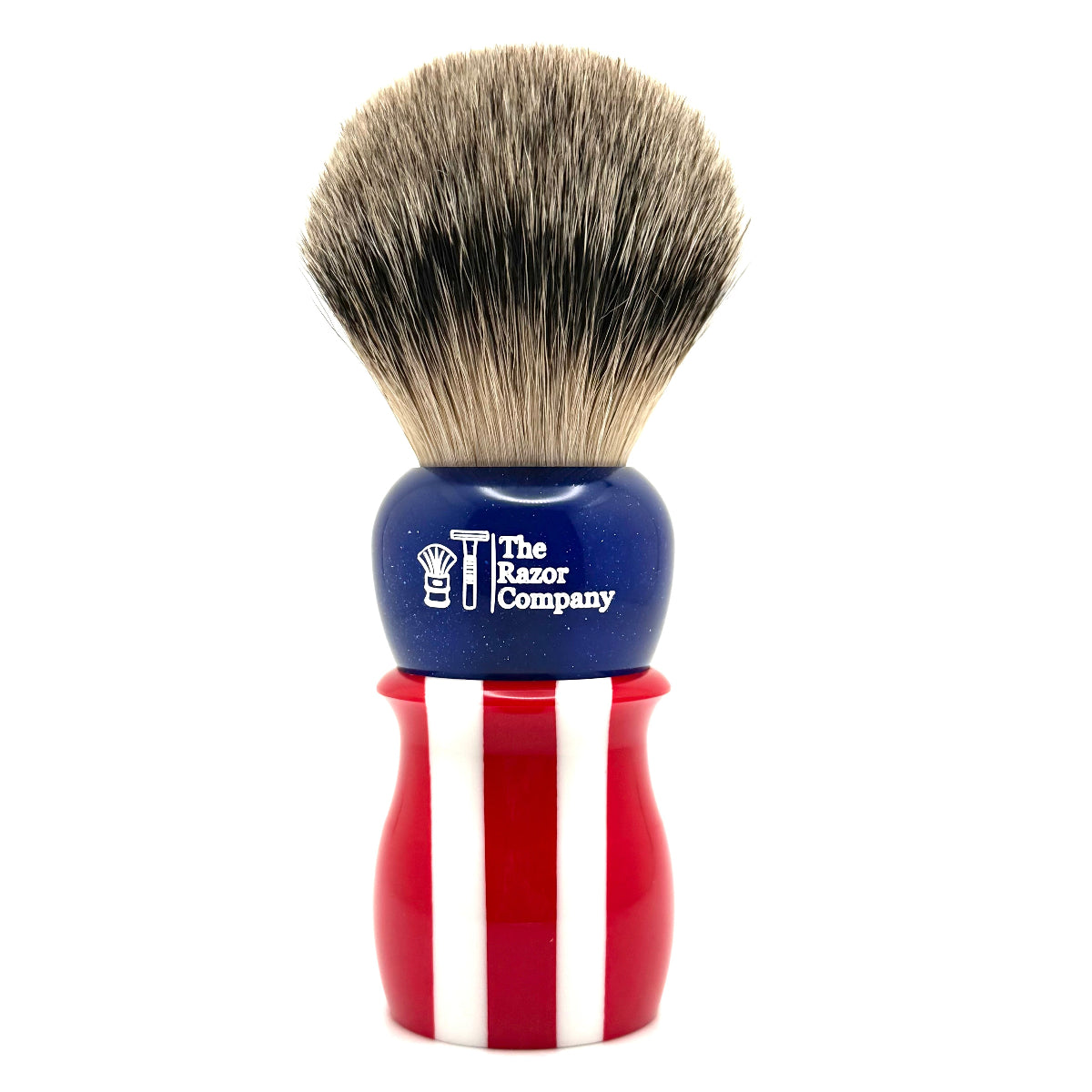 TRC Freedom Manchurian Silvertip Knot Resin Handle Shaving Brush