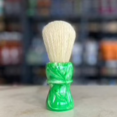 TRC - Irish Mist - 26mm Premium Boar Knot - Resin Handle Shaving Brush