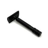 TRC Matte Black 12B Double Edge Safety Razor