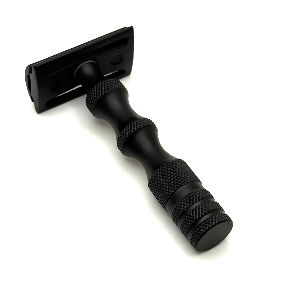 TRC Matte Black 52B Double Edge Safety Razor