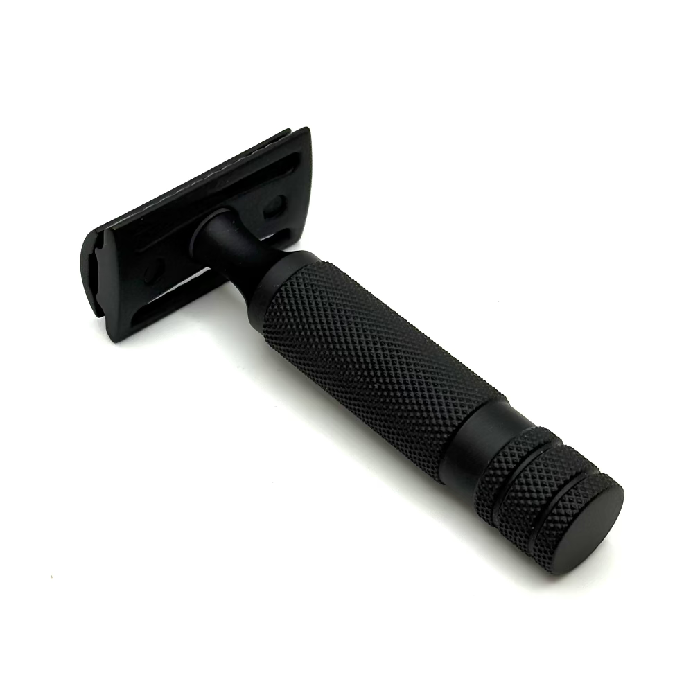 TRC Matte Black 81B Double Edge Safety Razor