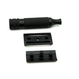 TRC Matte Black 81B Double Edge Safety Razor