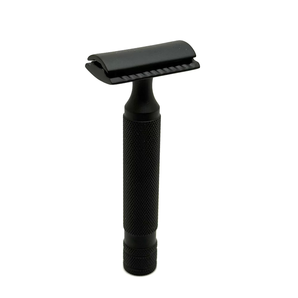 TRC Matte Black 9B Double Edge Safety Razor